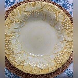 Williams Sonoma Napa Saffron Soup Pasta Bowl